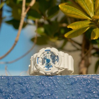 Foto 3 | Reloj G-shock Ga-110hds-7acr-blanco