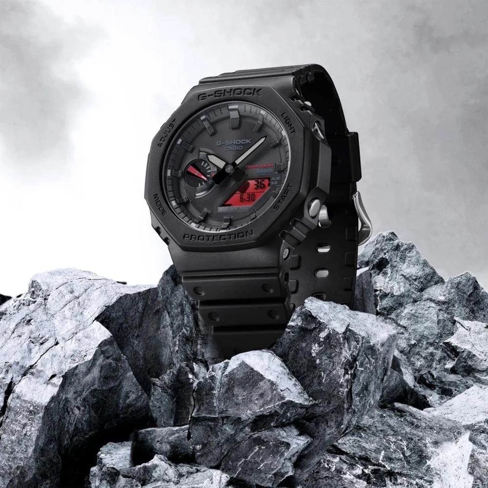Foto 3 pulgar | Reloj G-shock Ga-b2100bbr-1acr-negro
