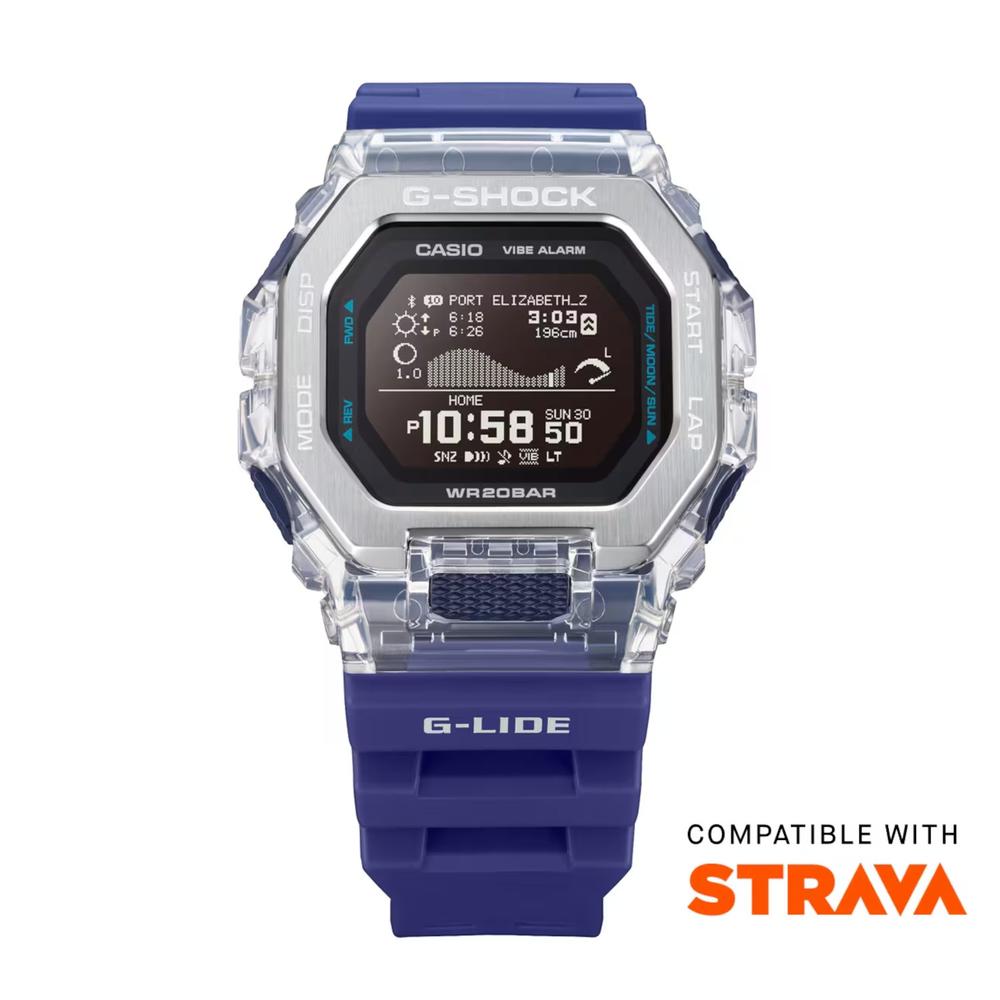 Foto 3 pulgar | Reloj G-shock Gbx-100s-2cr-azul
