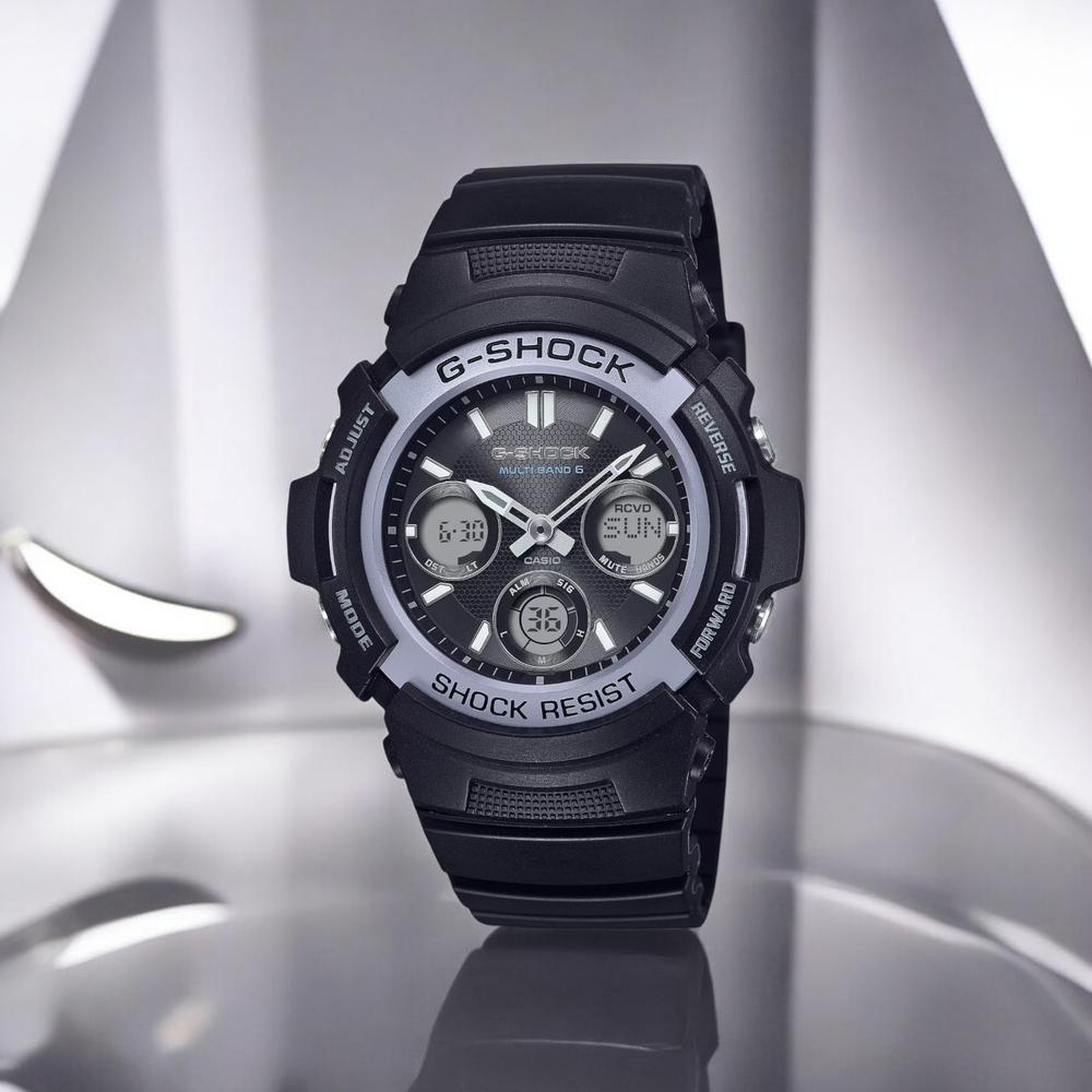 Foto 3 pulgar | Reloj G-shock Awg-m100fp-1a2cr-negro