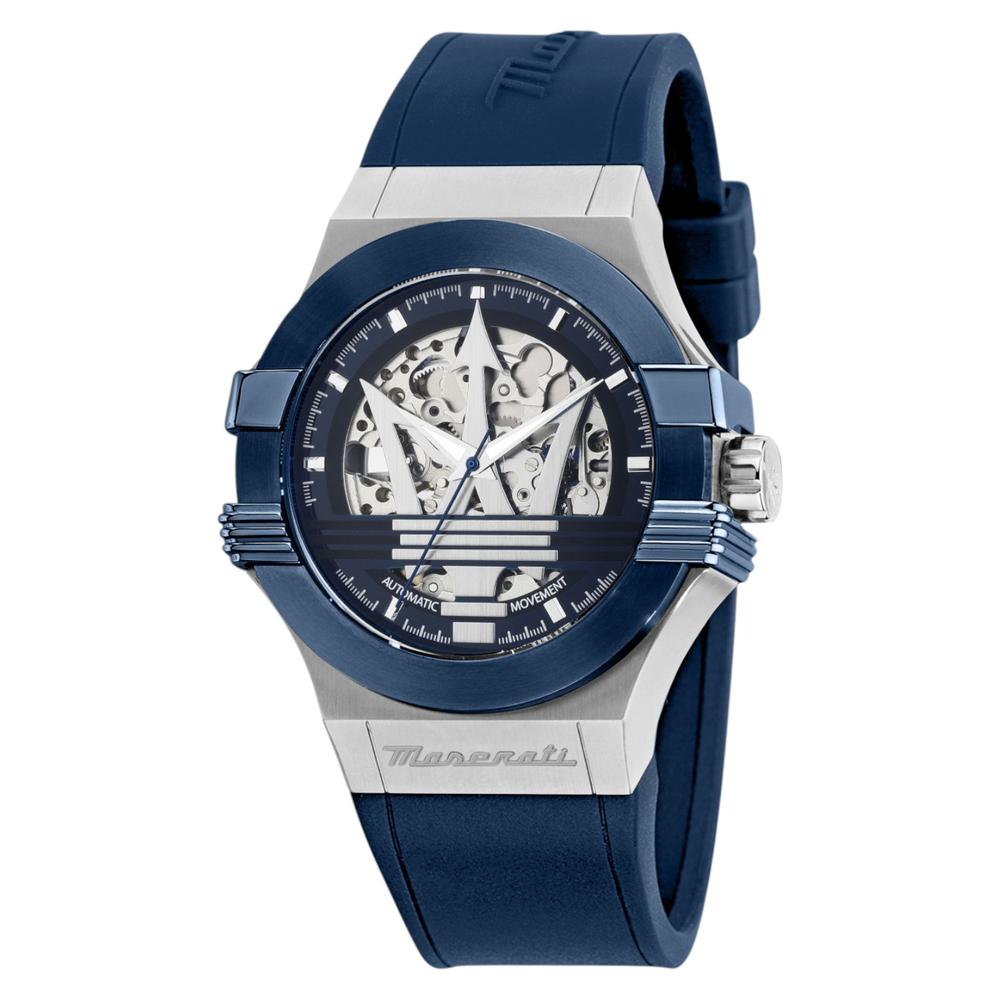 Foto 2 pulgar | Reloj Maserati R8821108050 Potenza Skeleton-azul