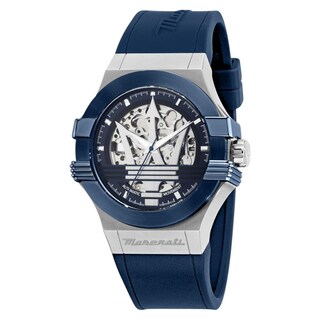 Foto 1 | Reloj Maserati R8821108050 Potenza Skeleton-azul