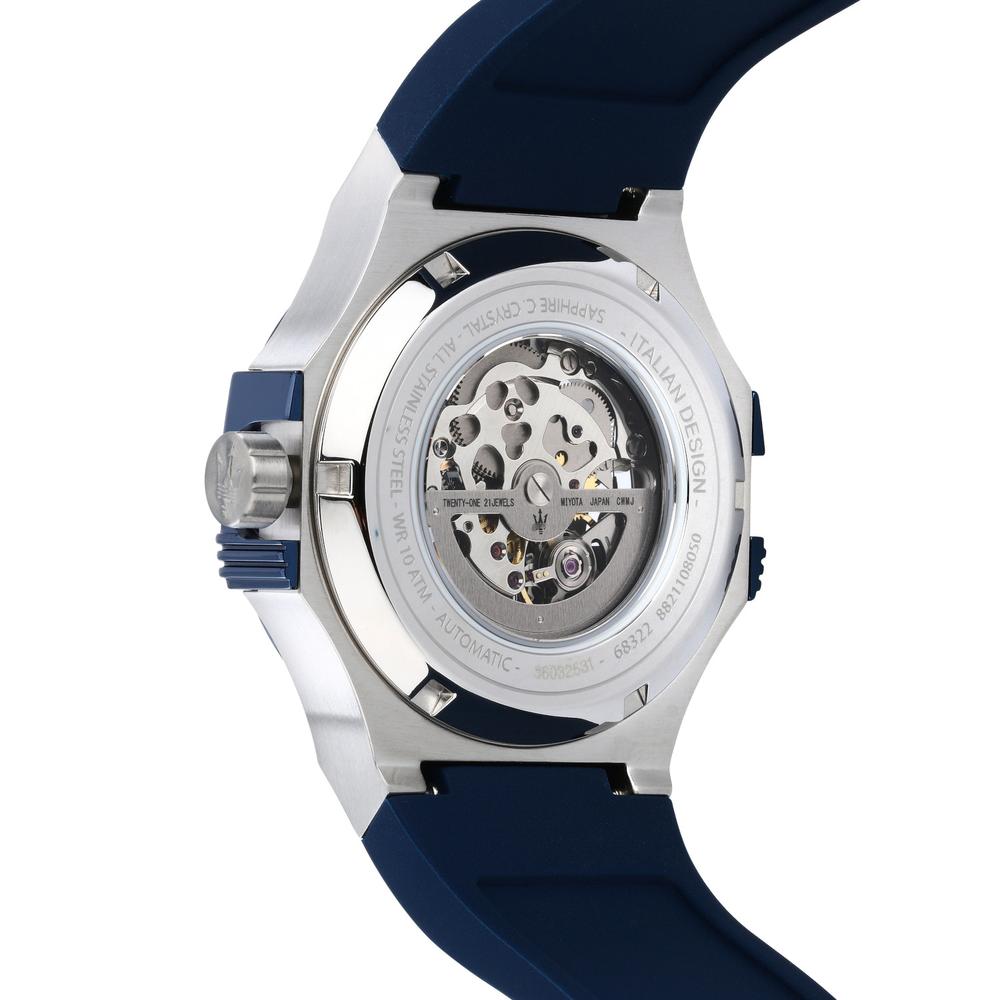 Foto 8 pulgar | Reloj Maserati R8821108050 Potenza Skeleton-azul