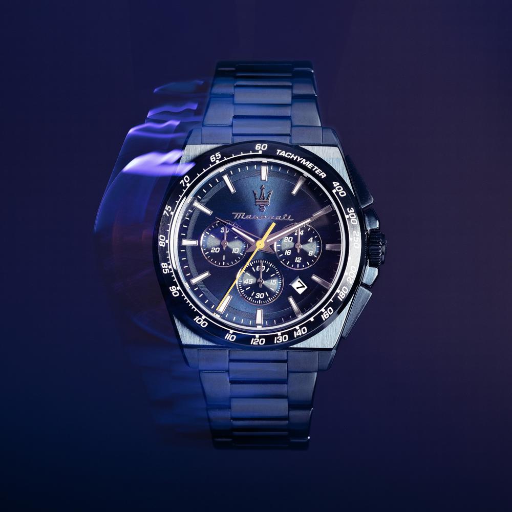 Foto 7 pulgar | Reloj Maserati R8873652008 Velocitá-azul