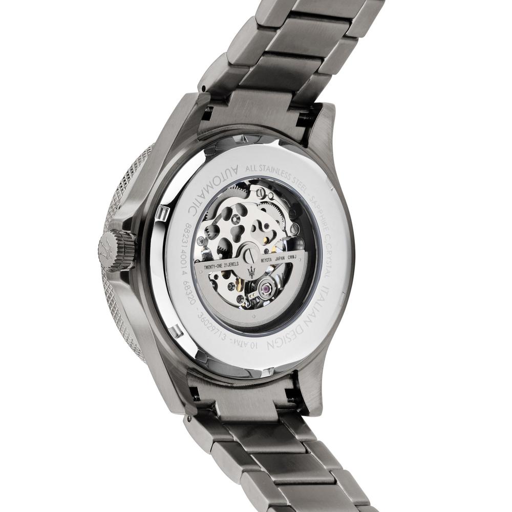 Foto 8 pulgar | Reloj Maserati R8823140015 Sfida Skeleton-gris