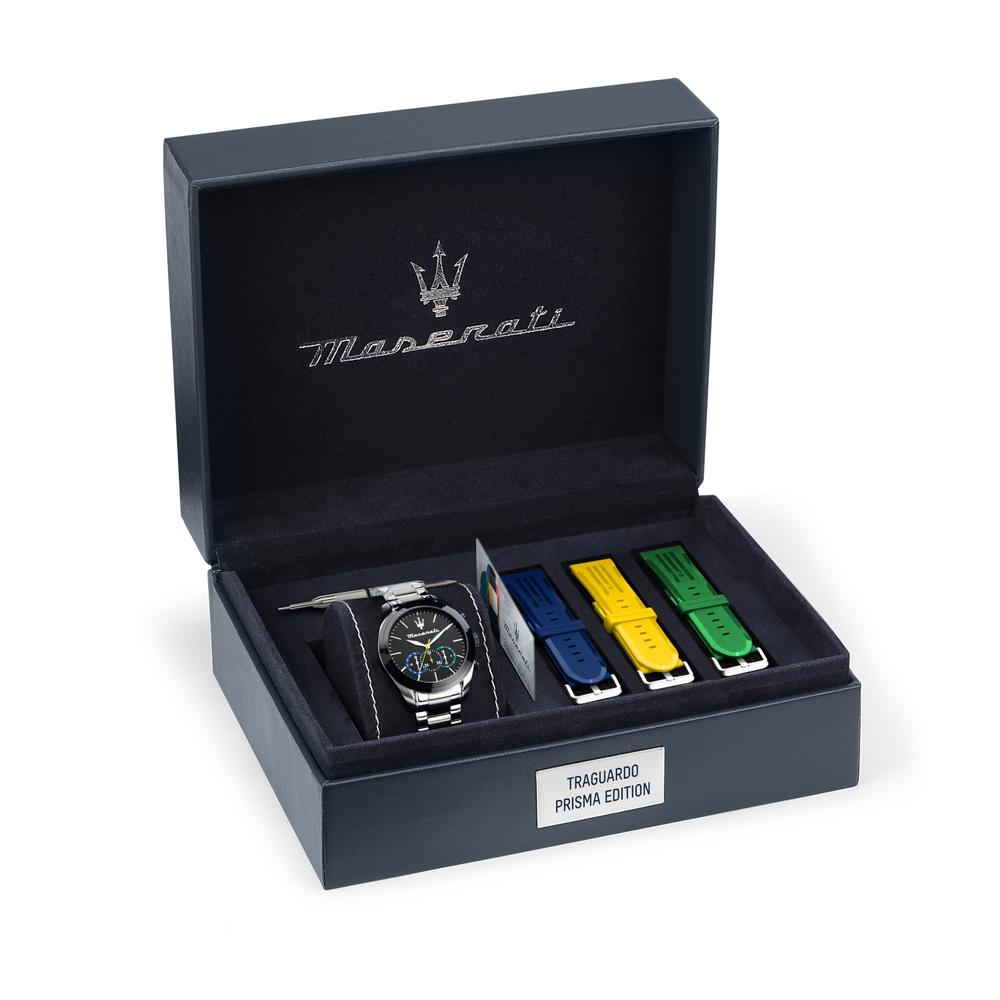 Foto 8 pulgar | Reloj Maserati R8873612061 Traguardo Prisma-acero