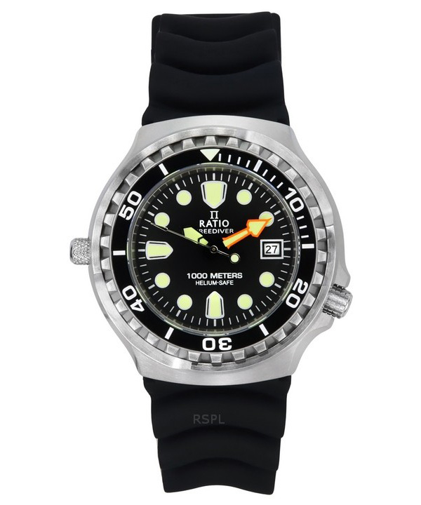 Foto 1 | Reloj Ratio Freediver Versión 02 Helium Safe 1000m Para Hombre - Venta Internacional.