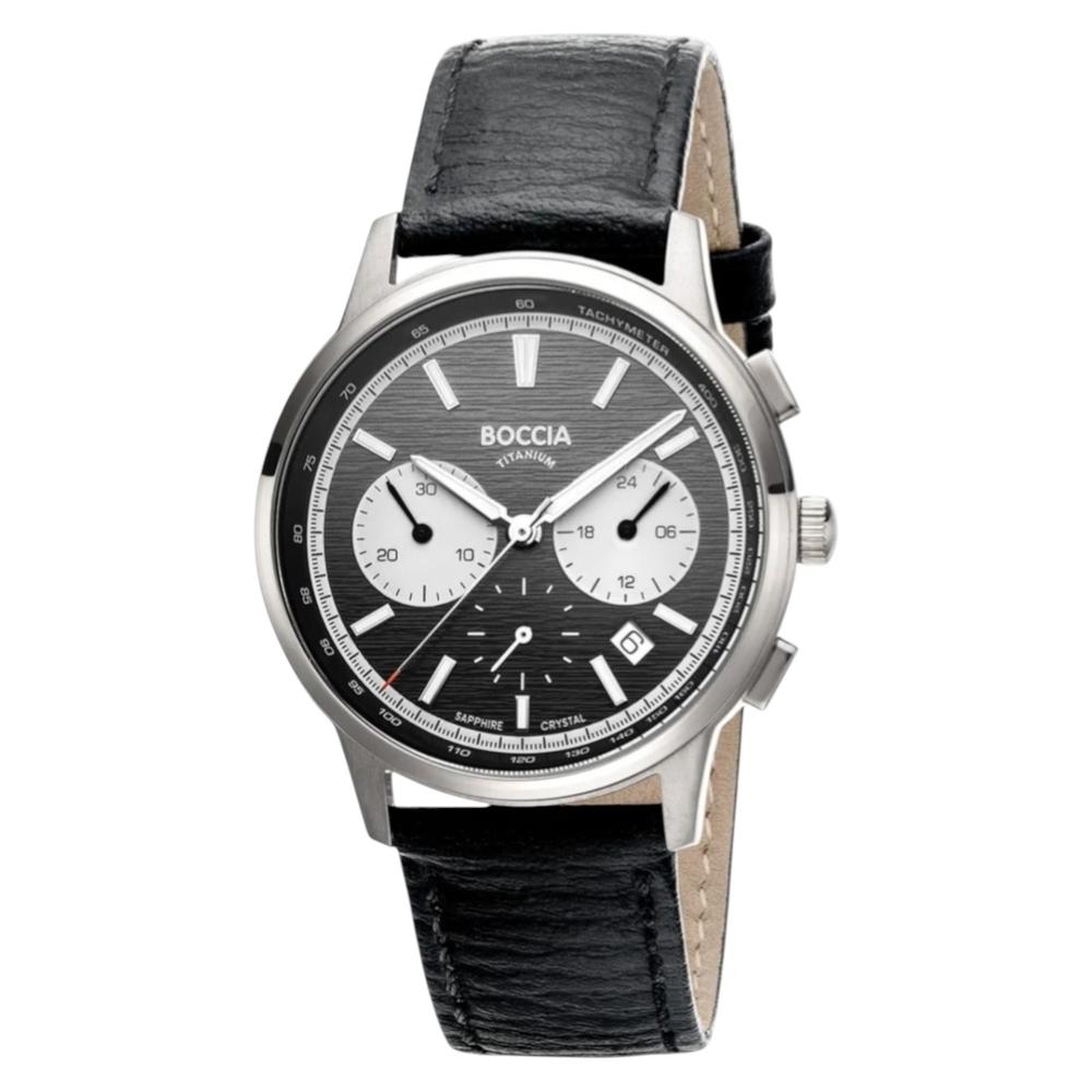 Foto 2 pulgar | Reloj Boccia Titanium 3734-01 Men´s-negro