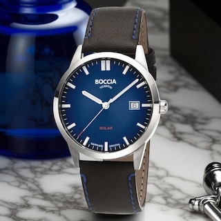Foto 2 | Reloj Boccia Titanium 3673-01 Men´s-negro