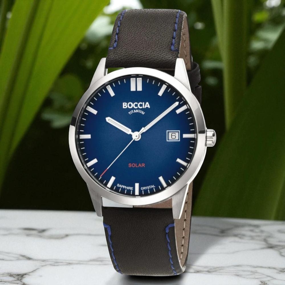 Foto 4 pulgar | Reloj Boccia Titanium 3673-01 Men´s-negro