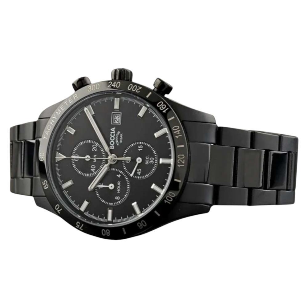 Foto 3 pulgar | Reloj Boccia Titanium 3739-02 Men´s-negro