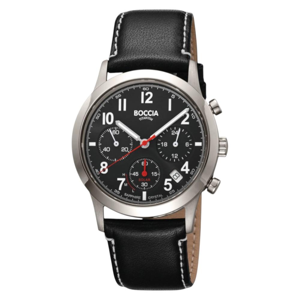 Foto 1 | Reloj Boccia Titanium 3735-01 Men´s-negro