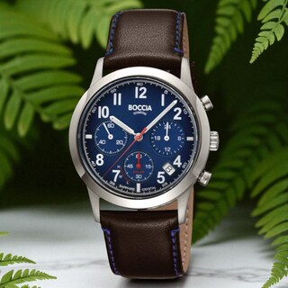 Foto 3 | Reloj Boccia Titanium 3735-02 Men´s-café
