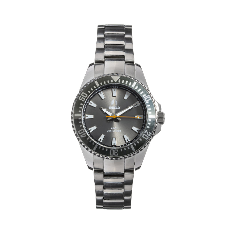 Foto 2 pulgar | Pulsera Watch Shield Abyss Gris Para Hombre - Venta Internacional.