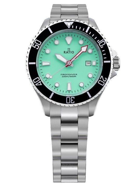 Reloj Ratio Freediver Rtfl805 con Esfera Verde de Cuarzo - Venta Internacional