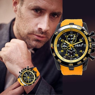 Foto 1 | Reloj De Pulsera Huoguo Luxury Sport De Acero Inoxidable Para Hombre - Venta Internacional.