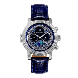 Foto 6 | Reloj Heritor Automatic Legacy Correa De Piel Con Día/fecha - Venta Internacional.