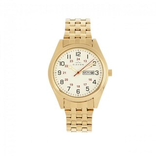 Foto 7 | Reloj Elevon Gann Pulsera Con Día/fecha Color Plateado Y Blanco - Venta Internacional.