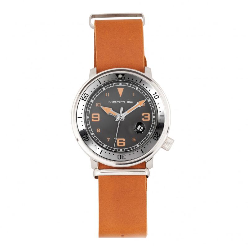 Reloj De Pulsera Morphic M74 Series Con Indicador De Fecha Ampliado - Venta Internacional.