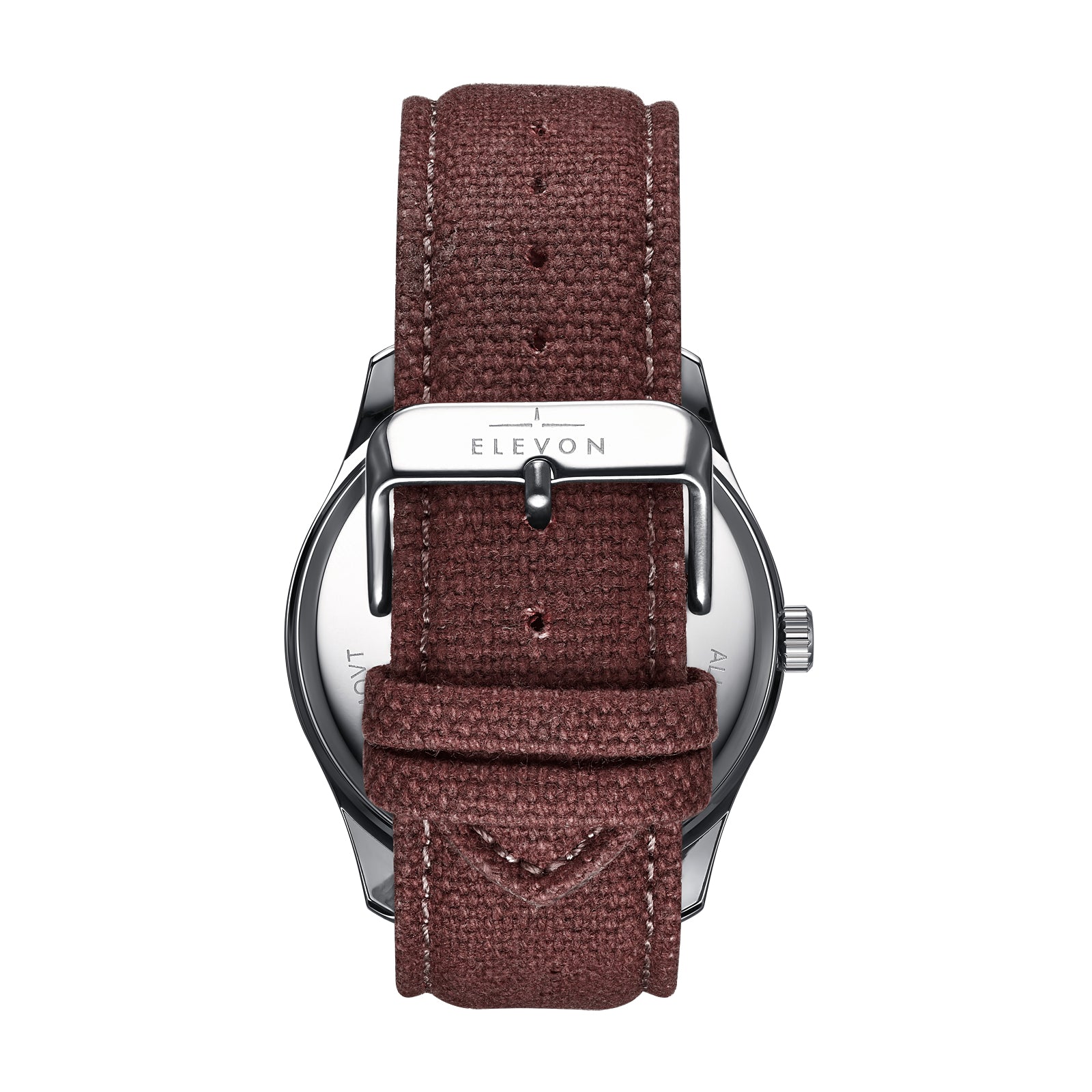 Foto 4 pulgar | Reloj Elevon Crosswind  Correa De Piel Superpuesta Sobre Lienzo  Color Negro Y Verde Oliva - Venta Internacional.