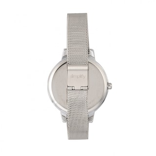 Foto 5 | Pulsera De Malla Watch Simplify The 5800 Color Dorado Y Negro Para Hombre - Venta Internacional.