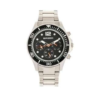 Foto 2 | Pulsera Pegasus De Watch Breed Con Día/fecha Para Hombre Color Verde Y Plateado - Venta Internacional.