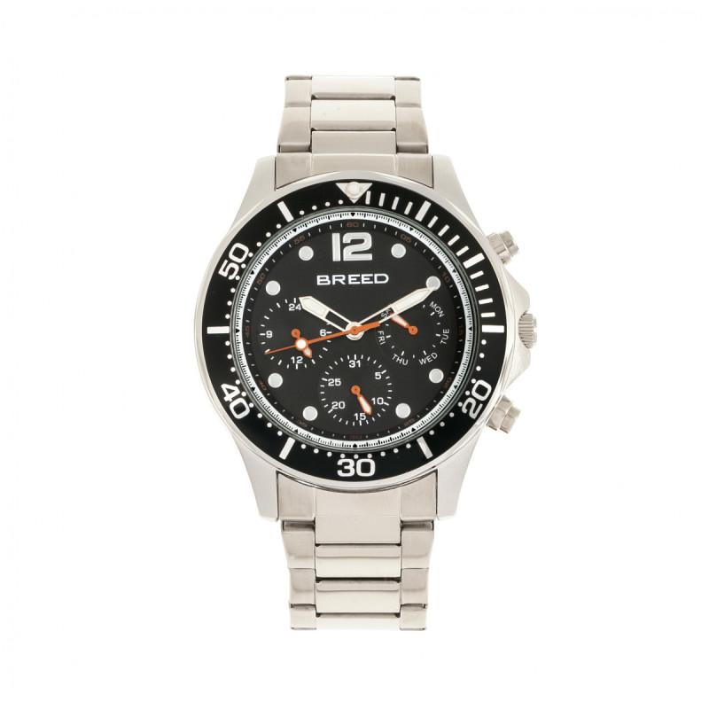 Foto 5 pulgar | Pulsera Pegasus De Watch Breed Con Día/fecha Para Hombre  Color Verde Y Plateado - Venta Internacional.