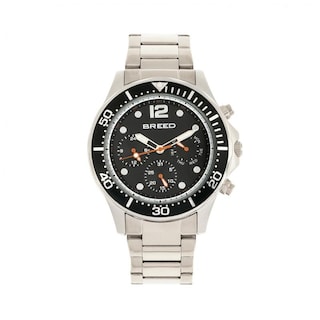 Foto 4 | Pulsera Pegasus De Watch Breed Con Día/fecha Para Hombre Color Verde Y Plateado - Venta Internacional.