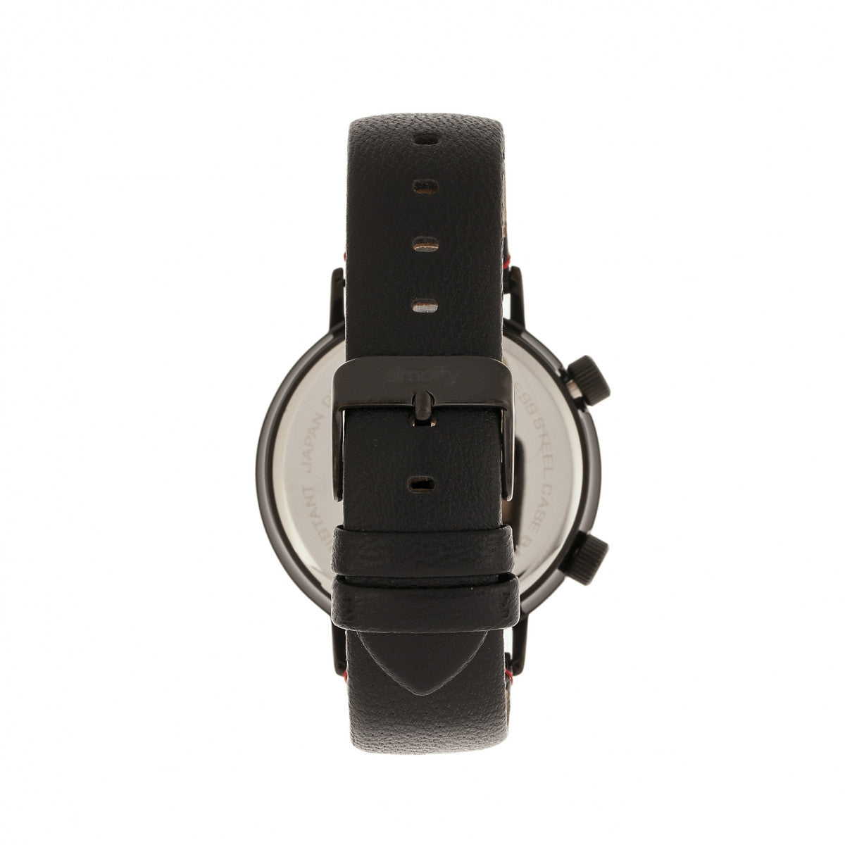 Foto 3 pulgar | Reloj Simplify The 3300 - Correa De Piel Negra Para Hombre - Venta Internacional.