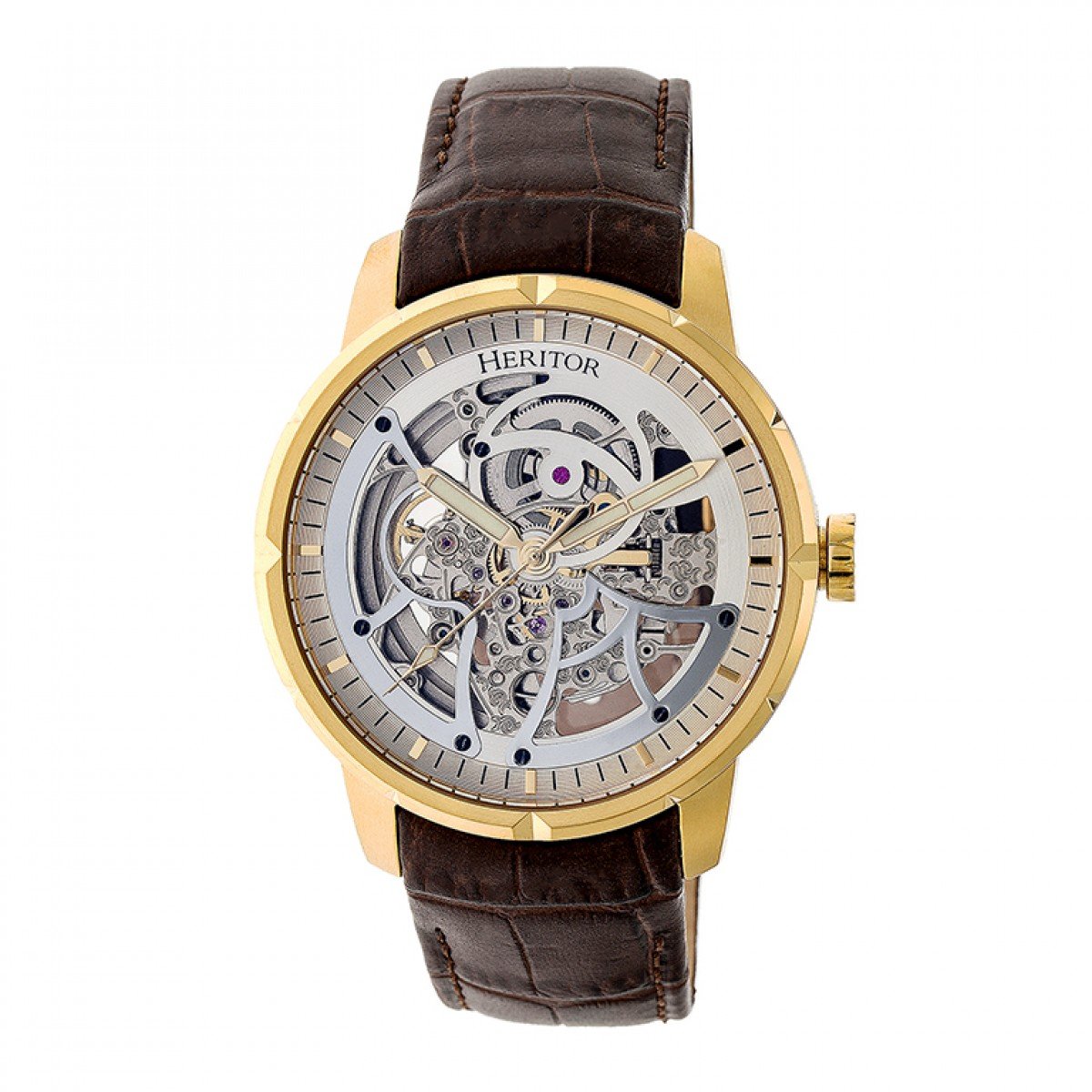 Reloj Heritor Automático Para Hombre 'ryder Skeleton' Herhr4605