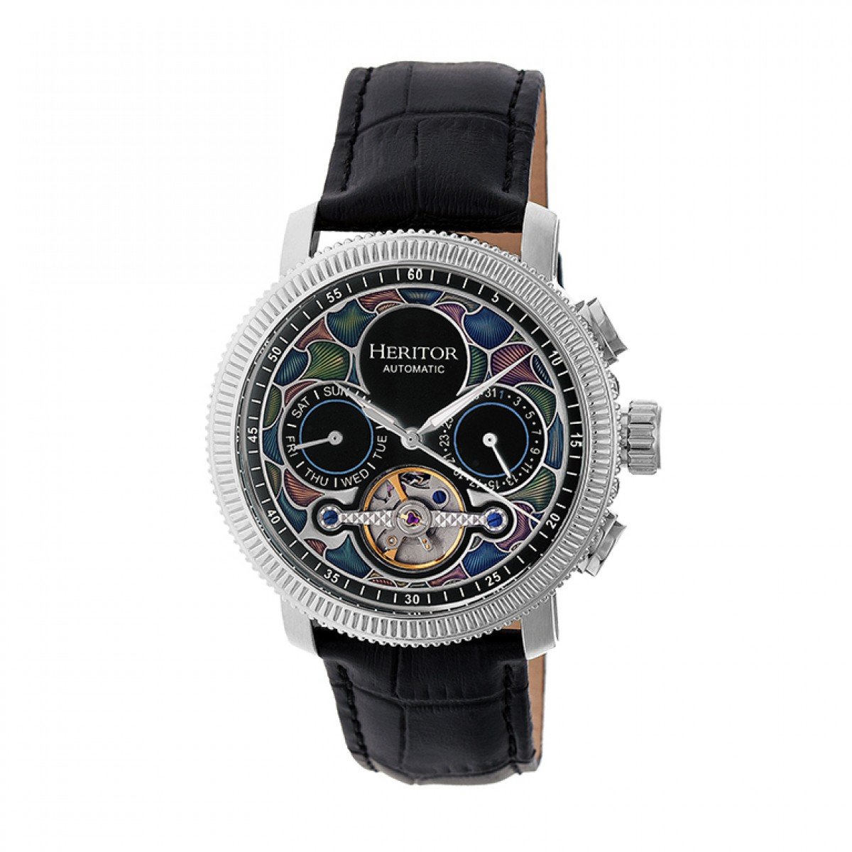 Foto 2 pulgar | Reloj Heritor Herhr3501 Automático Para Hombre Acero Inoxidable