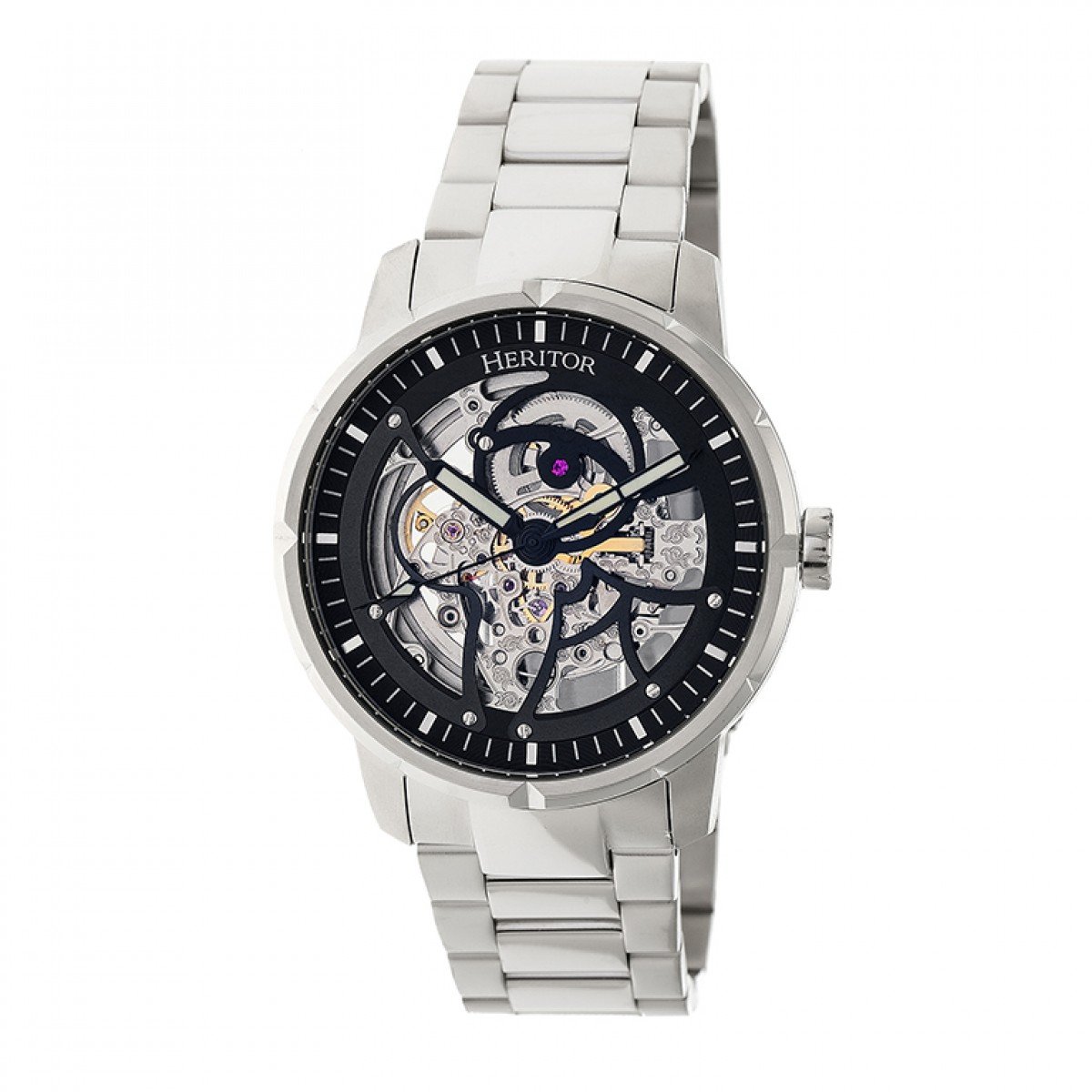 Reloj Heritor Automático Para Hombre 'ryder Skeleton' Herhr4608