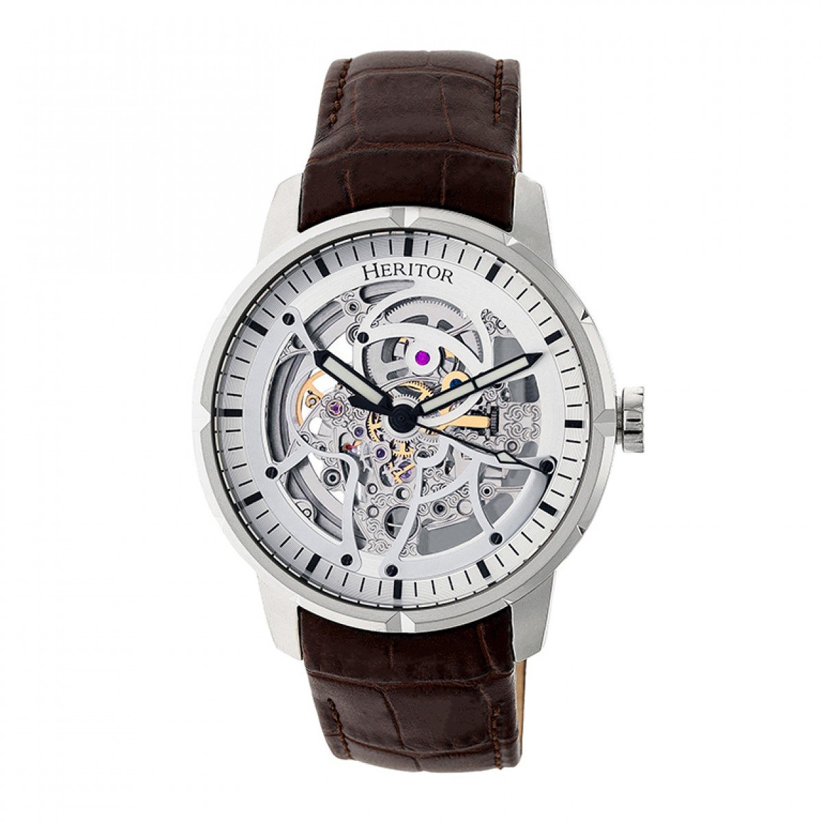 Reloj Heritor Automático Para Hombre 'ryder Skeleton' Herhr4603
