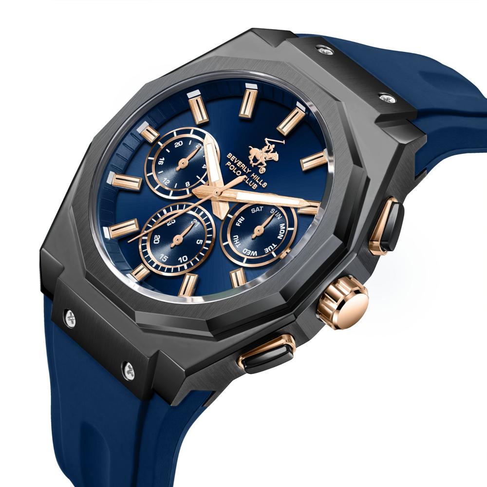Foto 5 pulgar | Reloj Beverly Hills Polo Club Bp3815x.099 Men´s-azul
