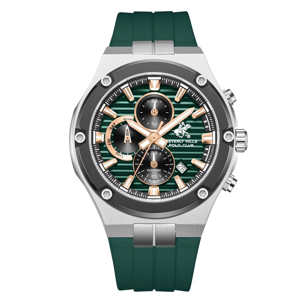 Foto 2 pulgar | Reloj Beverly Hills Polo Club Bp3822x.375 Men´s-verde
