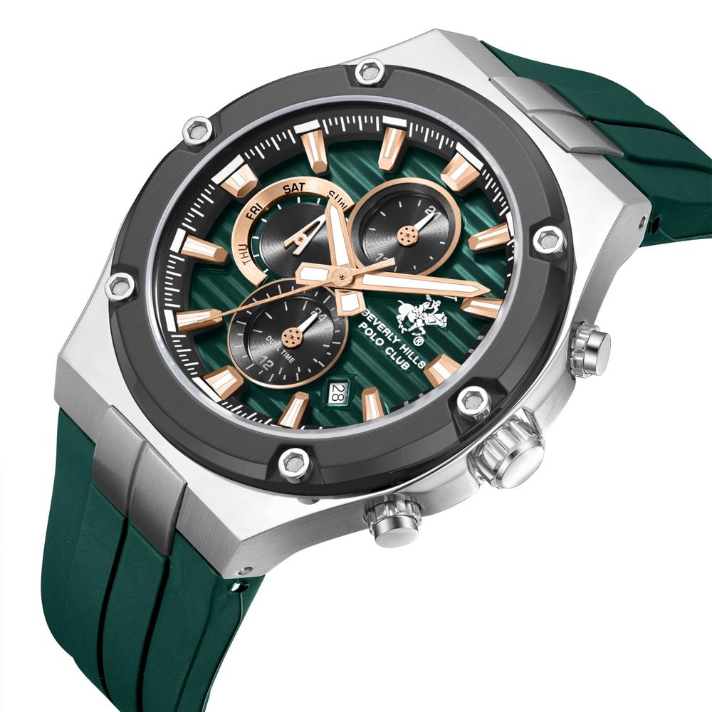 Foto 5 pulgar | Reloj Beverly Hills Polo Club Bp3822x.375 Men´s-verde