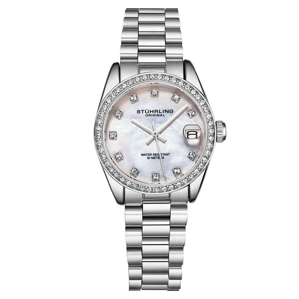 Reloj Stührling Mx Cuarzo Vogue Diana 3936 31mm