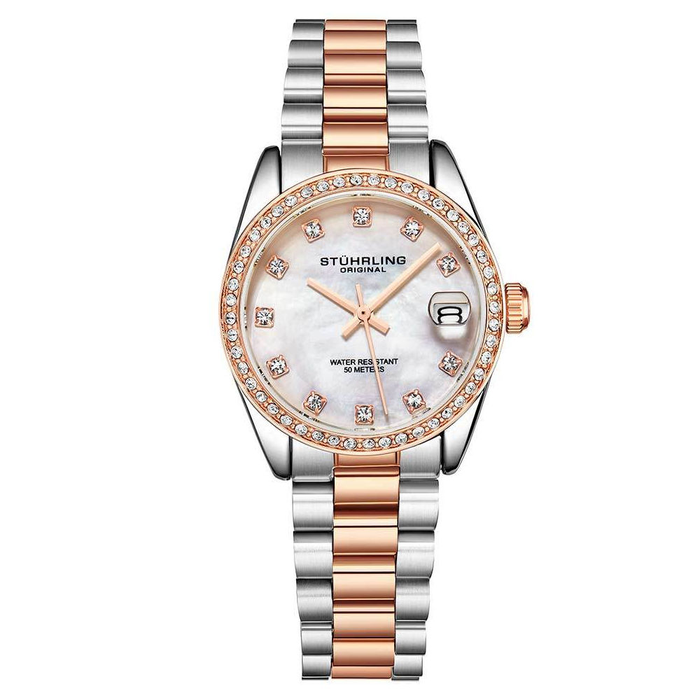 Reloj Stührling Mx Cuarzo Vogue Diana 3936 31mm