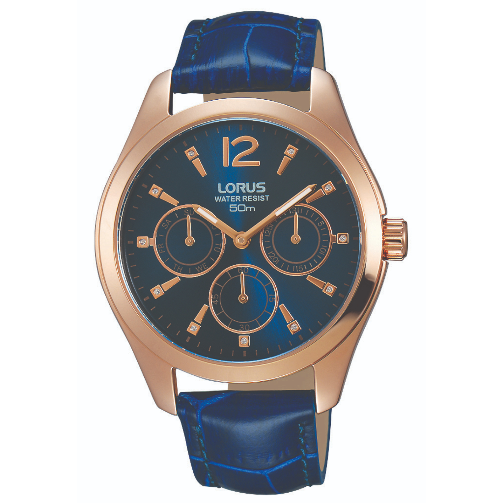 Reloj de Pulso Lorus Modelo Rp674cx9 color Azul para Mujer