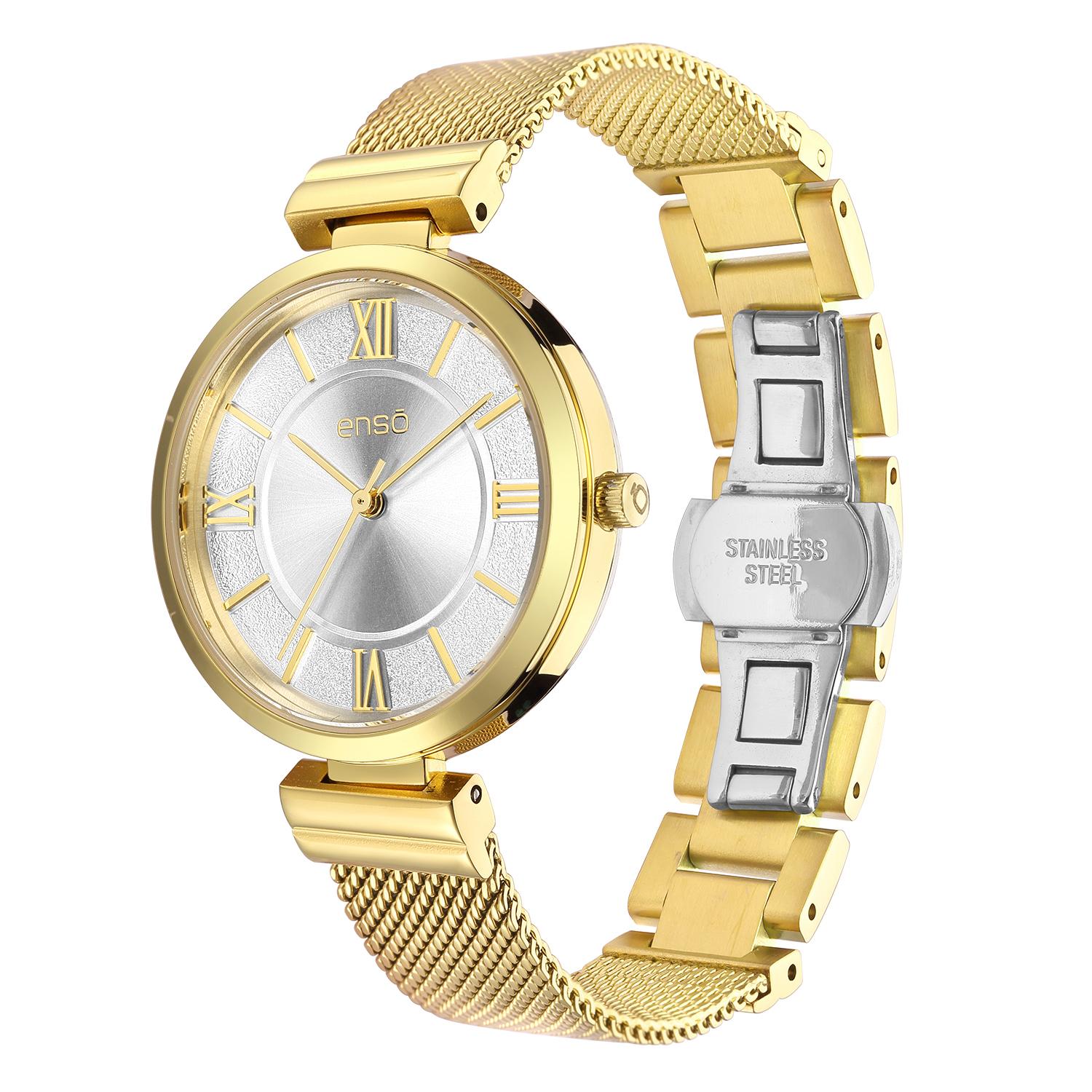 Foto 3 pulgar | Reloj Enso Ew1025l2 - S023 color Dorado para Dama