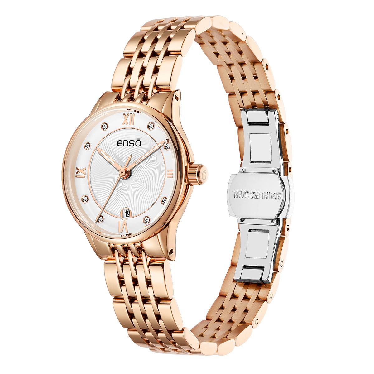 Foto 3 pulgar | Reloj Enso Ew9375l1 - S023 color Oro Rosa para Dama