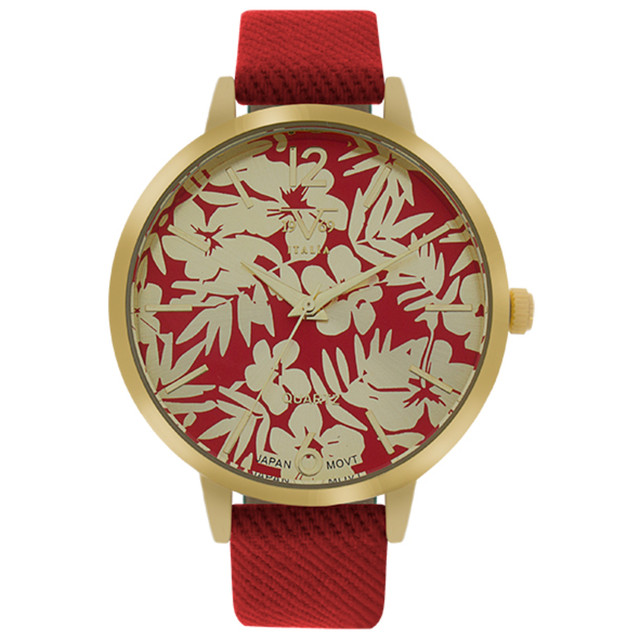 Reloj de Pulso V1969 para Mujer Modelo V1969-104-3 color Rojo