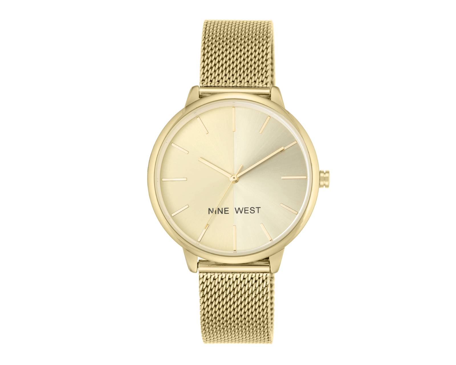 Reloj Nine West Nw1980chgb Color Dorado Análogo Unitalla