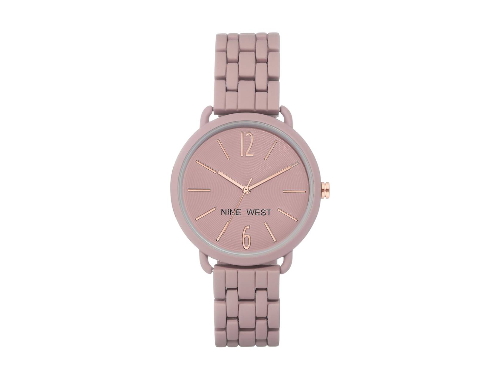 Reloj Nine West Nw2148mvmv Color Rosa Análogo Unitalla