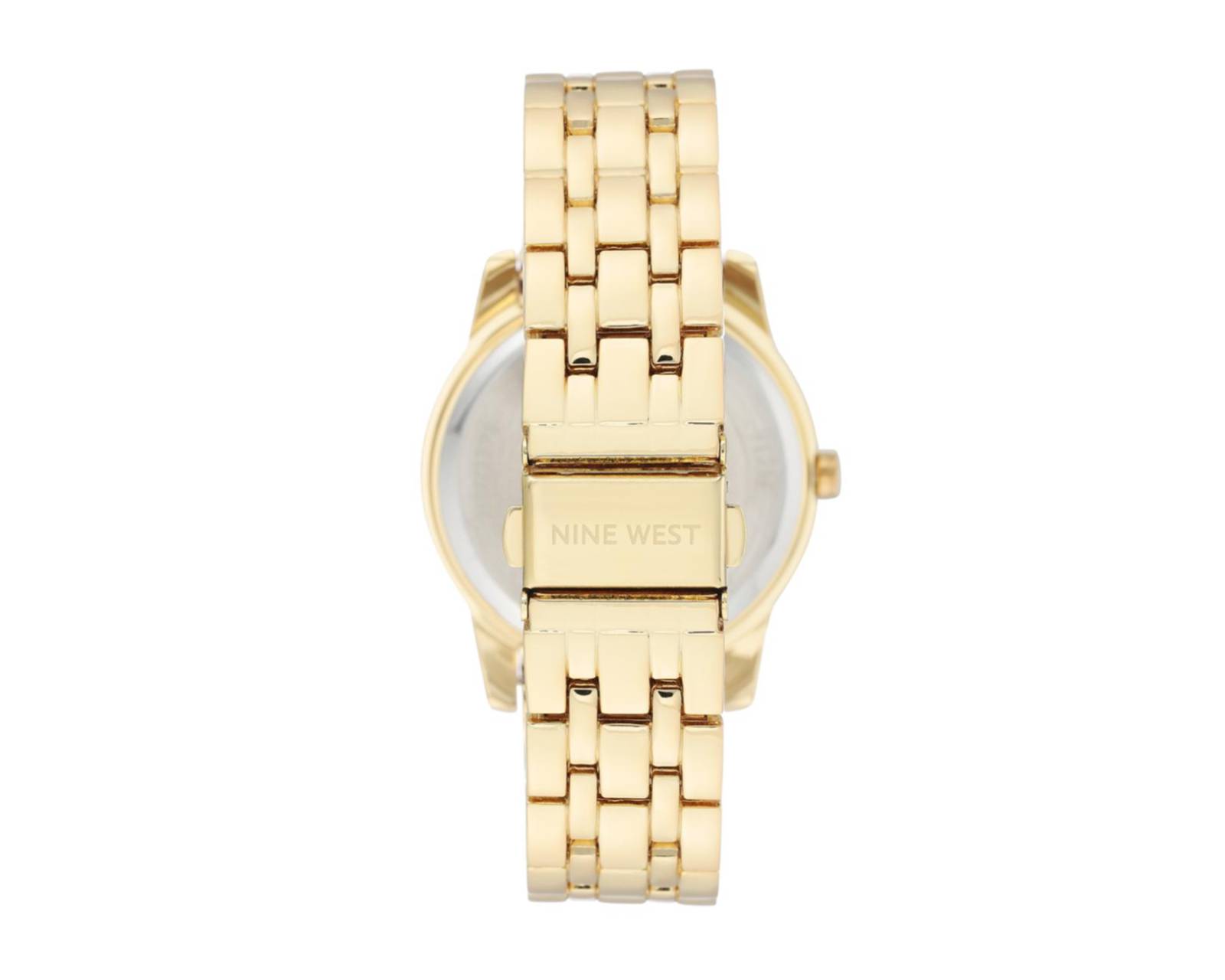 Foto 4 pulgar | Reloj Nine West Nw1578chgb color Dorado Análogo Unitalla