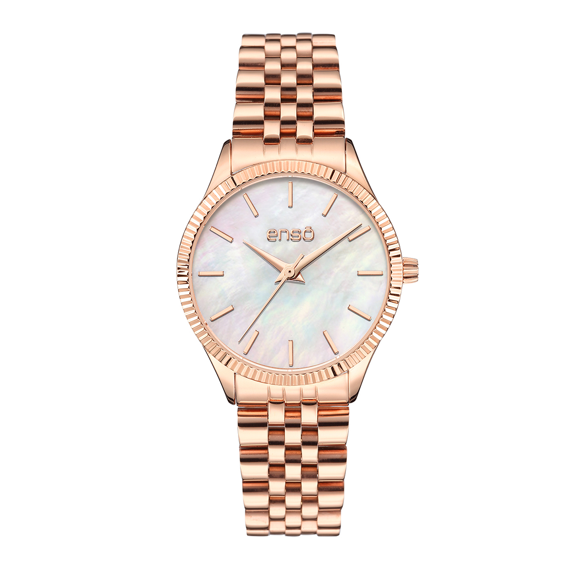 Reloj De Pulsera Enso Para Mujer Ew1037l2 Dorado