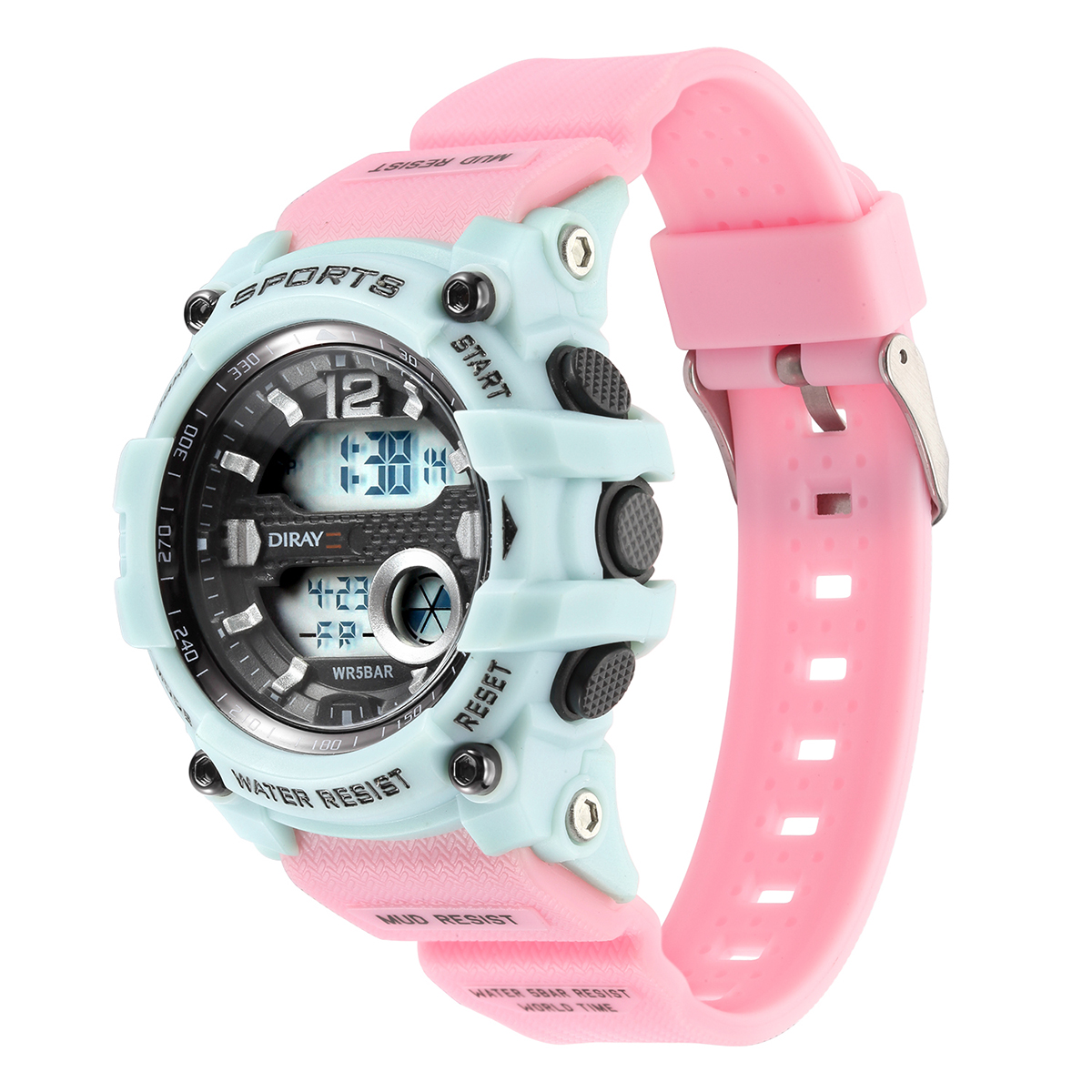 Foto 4 pulgar | Reloj de Pulsera Diray para Mujer Dr2130l7 color Rosa/Azul