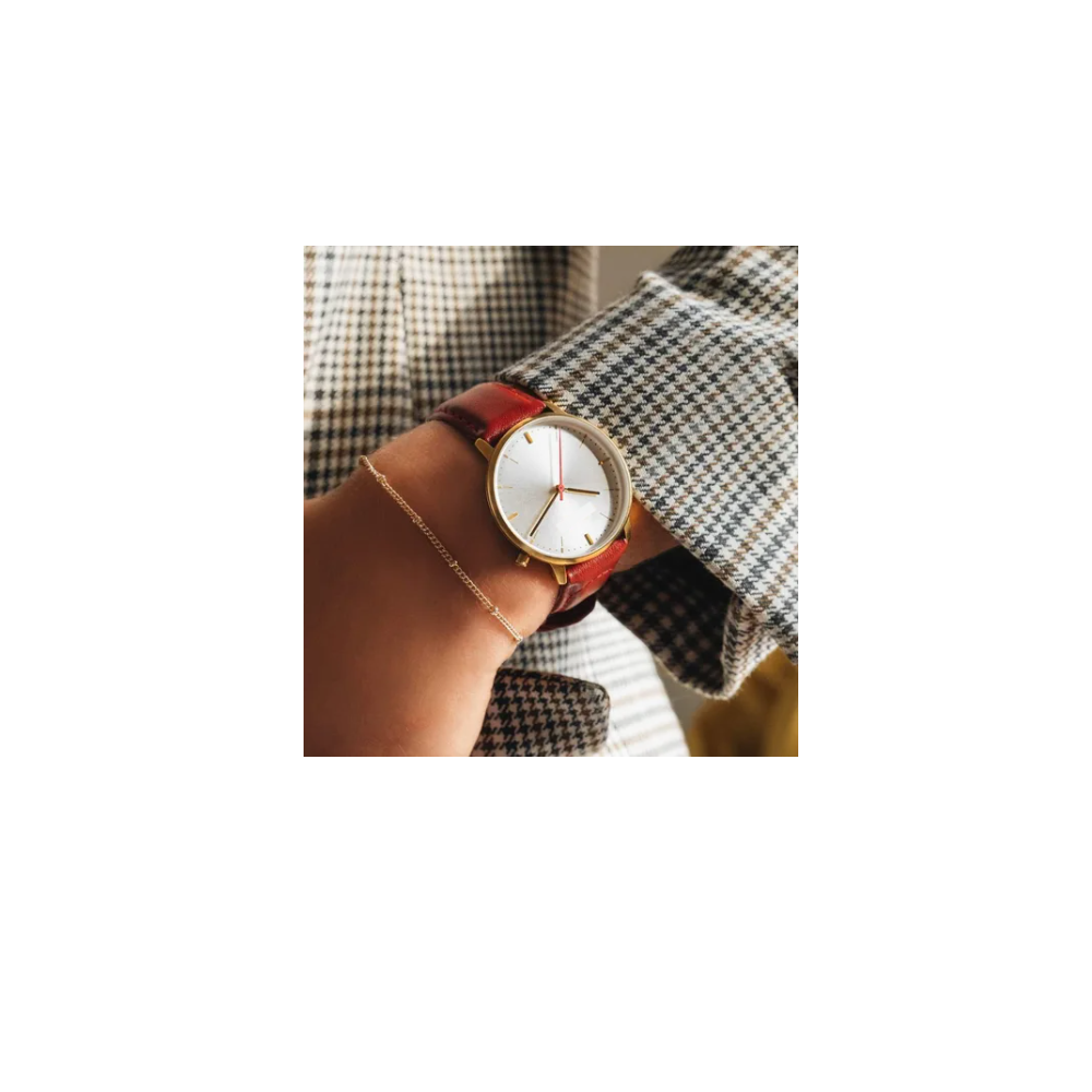 Foto 4 pulgar | Reloj de Muñeca para Mujer Malubero color Rojo