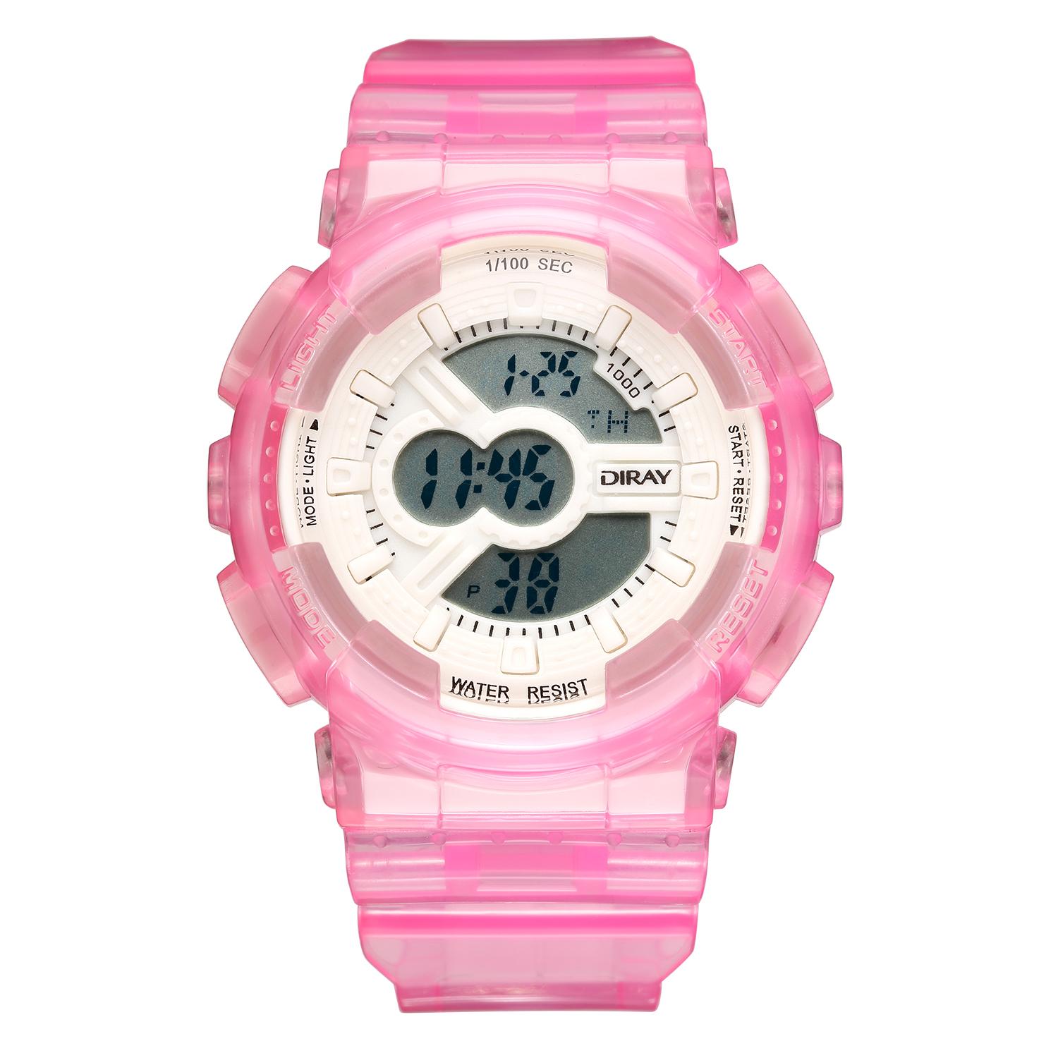 Foto 2 pulgar | Reloj De Pulsera Diray Para Mujer Deportivo Dr216lct6