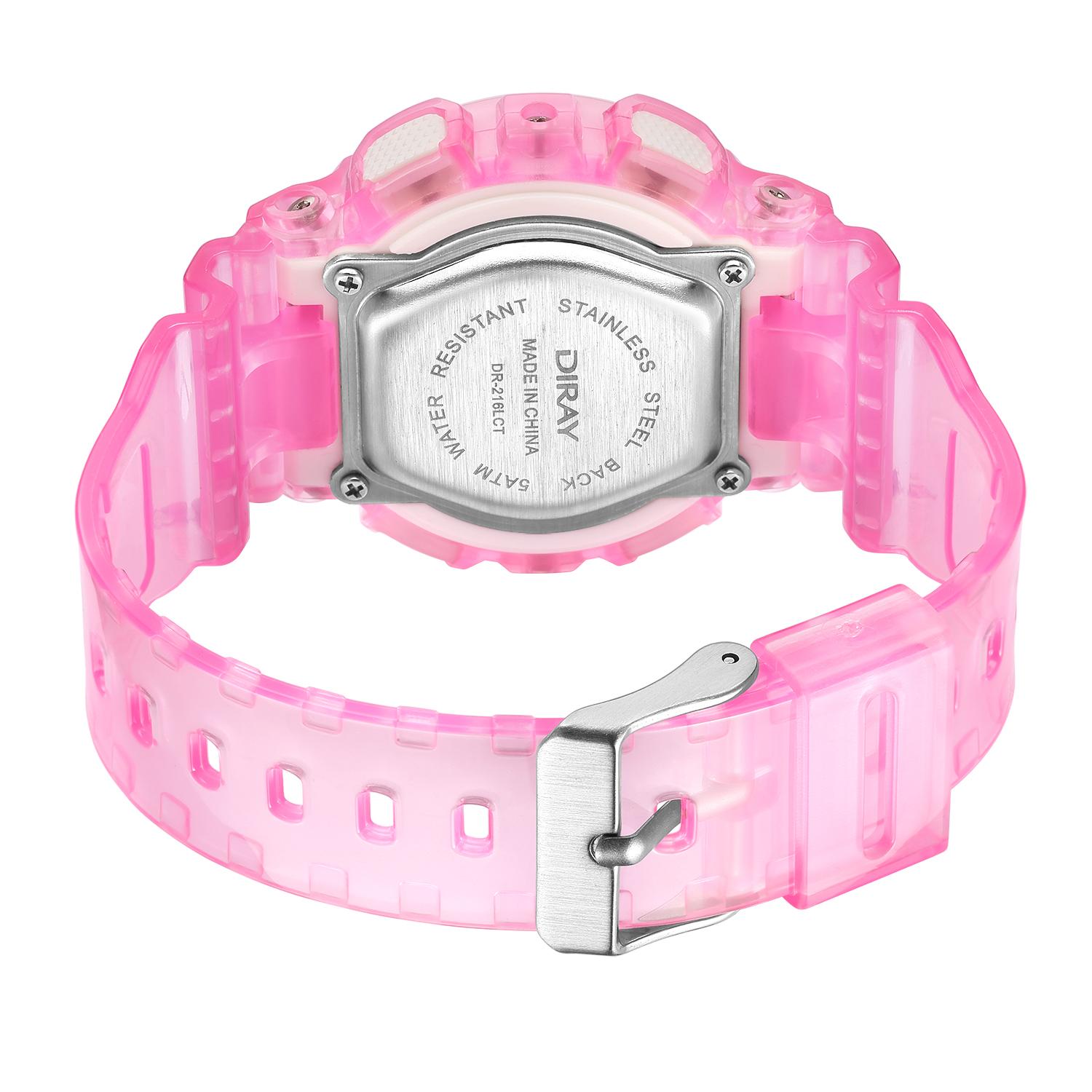 Foto 3 pulgar | Reloj De Pulsera Diray Para Mujer Deportivo Dr216lct6